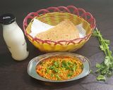 A picture of step 8 of Sev tameta nu shake.