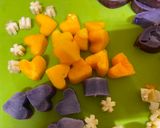 A picture of step 3 of Fruits Coconut Milk with Sweet Sticky Rice.