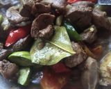 Foto langkah ke 4 dari resep Sambal Goreng Ati Ayam Petai.