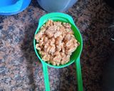 Foto del paso 3 de la receta: Pancitos de harina integral con sésamo, lino con nueces y pasas🐞💜🌷🐞💜🌷🐞💜🌷