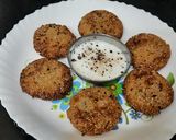 A picture of step 8 of Ratale chey cutlet (sweet potato tikki).
