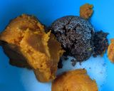 A picture of step 1 of Eggless Pumpkin Loaf cake.