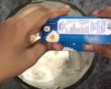 A picture of step 2 of Chikoo milkshake.