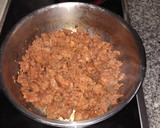 Foto del paso 1 de la receta: Lazos de pasta con picadillo