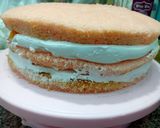 A picture of step 9 of Cocktail cream cake 🎂.
