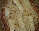 Négysajtos karfiol pizza recept fázis 5 fotója