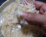 A picture of step 2 of Crispy Noodles Chaat.