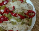 Foto del paso 9 de la receta: Filetes de panga con pimientos