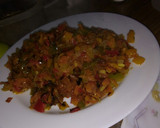Foto del paso 3 de la receta: Pechugas rellenas de verduras con salsa de mostaza