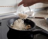 Foto del paso 5 de la receta: Risotto de Espinacas y Setas