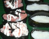 Gambar langkah 5 resipi Sushi homemade.