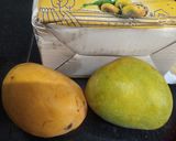A picture of step 2 of Mango coconut delight.