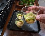 Foto langkah ke 5 dari resep Matcha Turkish Magnolia Pudding.
