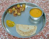 A picture of step 8 of Ripe gumberry's sabzi (Jain recipe).