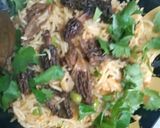 A picture of step 11 of Gucchi Pulao Morel Mushroom Pulao.