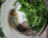 A picture of step 4 of Khichadi with buttermilk.