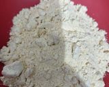 A picture of step 1 of Gatte ki sabji.