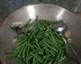 Foto langkah ke 4 dari resep 10) Tumis Kancang Panjang Tempe.