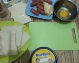 Foto langkah ke 1 dari resep Sandwich Gulung Keju.