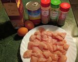 Foto del paso 2 de la receta: Pollo en salsa de tomate con huevos cocidos