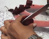A picture of step 1 of Beetroot Crackers.