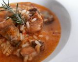 Foto del paso 7 de la receta: Arroz caldoso de costillas y alcachofas