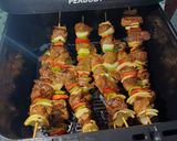 Foto del paso 4 de la receta: Brochette de carne con verduras