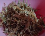 Foto langkah ke 2 dari resep Tumis manis terong teri.