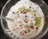 फ्रूट एंड नट रायता (Fruit and nut raita recipe in hindi) रेसिपी चरण 3 फोटो