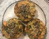 Foto del paso 6 de la receta: Tortitas de brócoli y coliflor (harina de arroz)