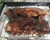 Foto del paso 3 de la receta: Pechito de cerdo breseado y laqueado con salsa BBQ