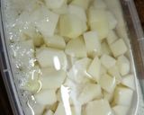 Foto del paso 1 de la receta: Tortilla de espinacas y papas