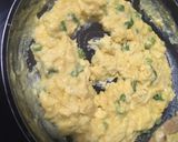 Krémes tojásrántotta (sült császárszalonnával) recept fázis 5 fotója