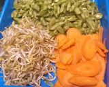 Foto langkah ke 1 dari resep Tumis buncis wortel.