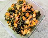 A picture of step 5 of Carrots/Gajar And Methi Leaves Subzi.