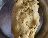 A picture of step 3 of Makke ka dhokla.