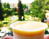 Hình bước làm 6 của món Panna cotta xoài