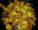 A picture of step 11 of Egg fried bread and gobhi chilli(dry).