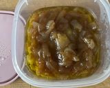 Foto del paso 5 de la receta Tabulé Estilo Marroquí con Melón Cantalupo y Pechuga con Cebolla Caramelizada en Salsa de Ostras !!!