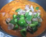 A picture of step 7 of Mixed Vegetable Kadai Masala Curry.