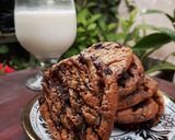 Foto langkah ke 7 dari resep Chewy Chocochip Cookies American Style (No Oven).