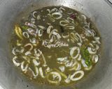 Foto langkah ke 3 dari resep Cumi Kuah Tinta/Hitam.