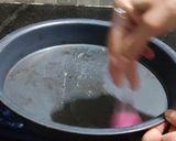 A picture of step 7 of Coconut burfi.