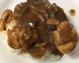 Easy chicken & mushrooms over mashed potatoes #mycookbook recipe step 8 photo