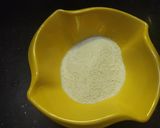 A picture of step 3 of Rava (Semolina) Ladoo / Sooji Ladoo / Easy Special Sweet for Diwali.