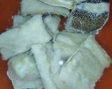 Foto del paso 1 de la receta: Bacalao rebozado acompañado de pimientos