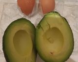 Baked Egg in Avocadomatakin girki1 hoto