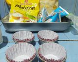 Foto langkah ke 7 dari resep 1075. Bolu Kukus Mekar Semangka dengan Santan.
