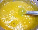 A picture of step 3 of Mango Besan Burfi.