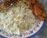 عکس مرحله 1 از دستور باقالی پلو با ماهی